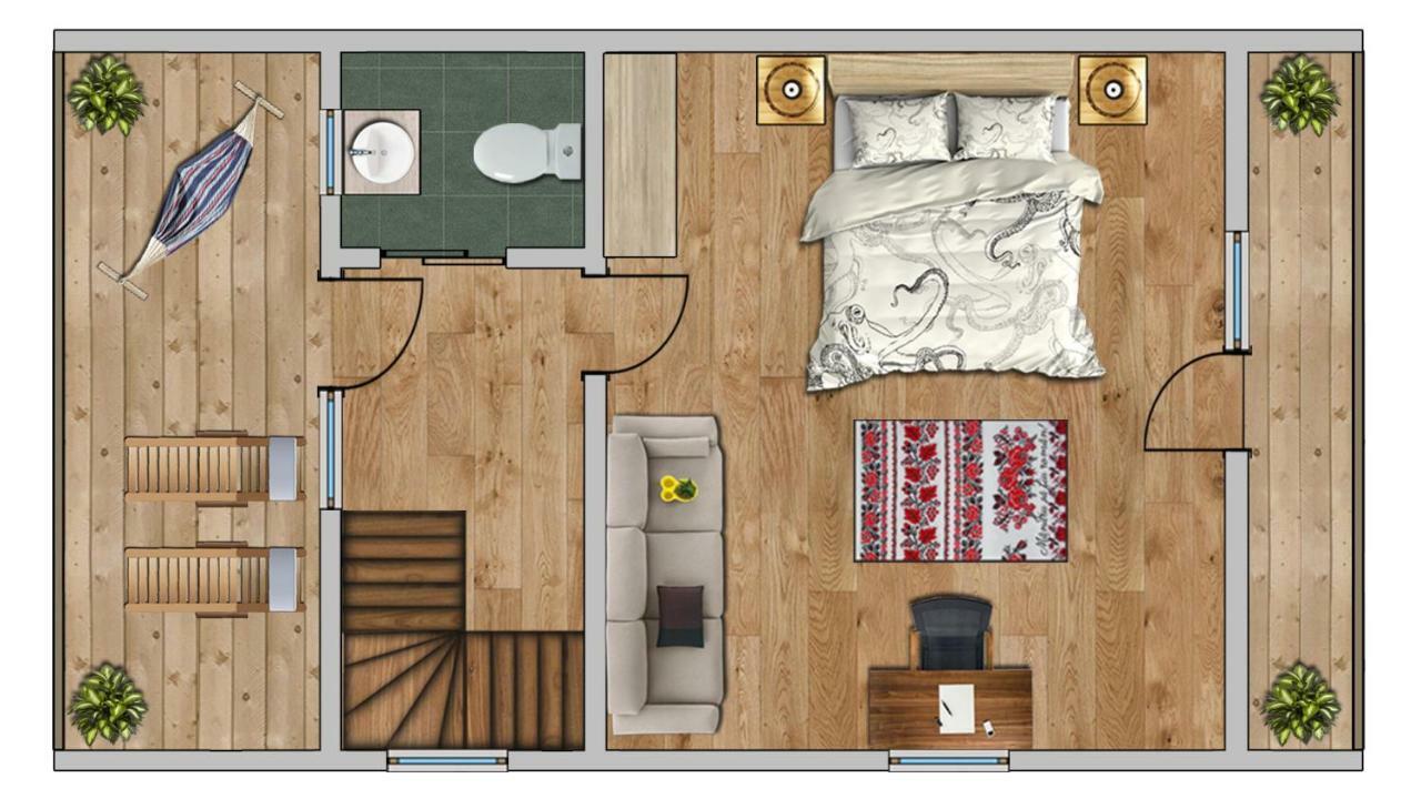 Magnolia Resort Chalets Vişeu de Sus エクステリア 写真
